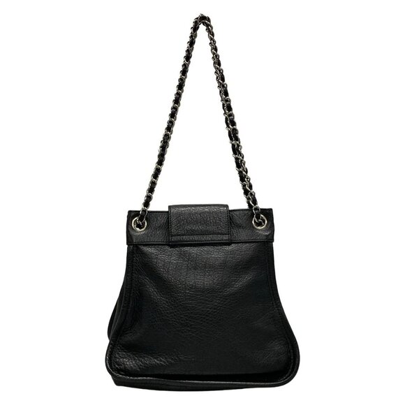 Auth CHANEL 2.55 - Black Leather Shoulder Bag - Picture 2 of 16